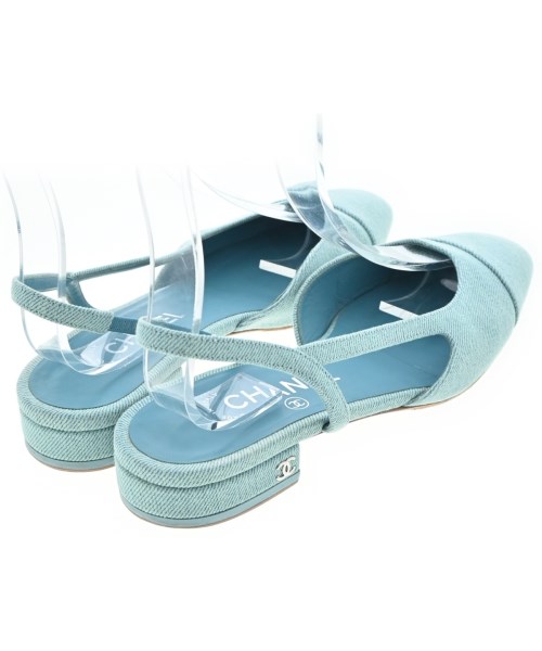 CHANEL（シャネル）パンプス 青 サイズ:EU37(23.5cm位) レディース/2200651451062