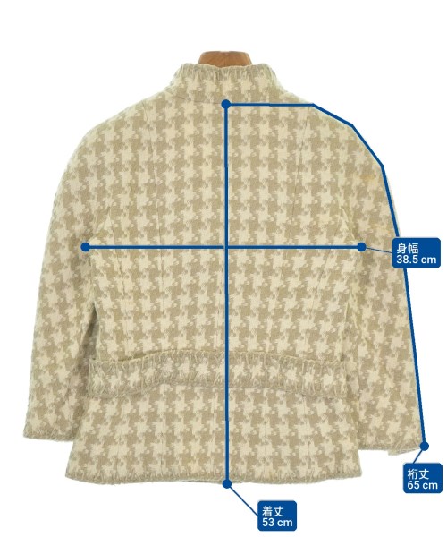 CHANEL（シャネル）カジュアルジャケット ベージュ サイズ:34(XXS位) レディース/2200651608015