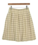 CHANEL（シャネル）ひざ丈スカート ベージュ サイズ:34(XXS位) レディース/2200651608022