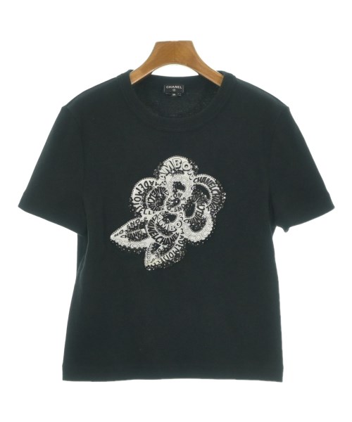 CHANEL(シャネル)Tシャツ・カットソー 黒 サイズ:38(M位)/2200651638067