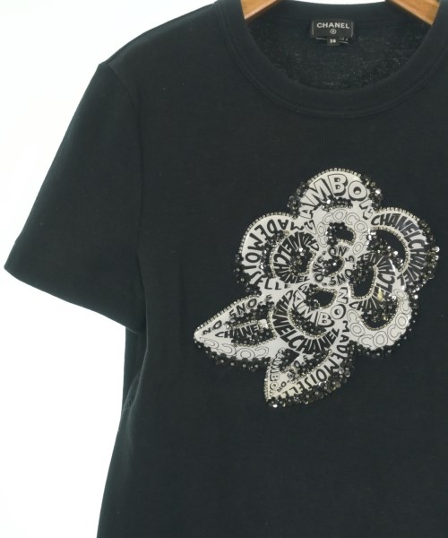 CHANEL（シャネル）Tシャツ・カットソー 黒 サイズ:38(M位) レディース/2200651638067