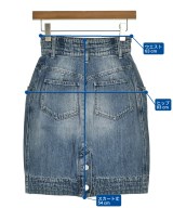 CHANEL（シャネル）ひざ丈スカート 青 サイズ:36(XS位) レディース/2200651638098
