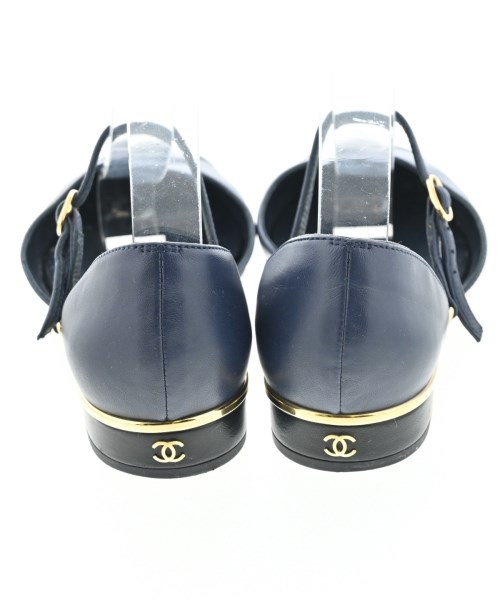 CHANEL（シャネル）サンダル 紺 サイズ:36 1/2(23cm位) レディース/2200652617047