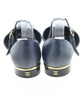 CHANEL（シャネル）サンダル 紺 サイズ:36 1/2(23cm位) レディース/2200652617047