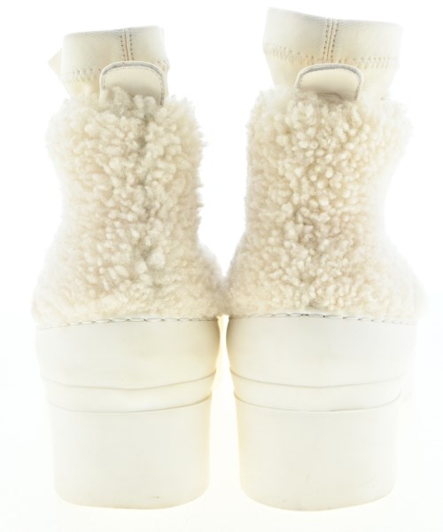 CHANEL（シャネル）ブーツ 白 サイズ:EU38(24.5cm位) レディース/2200652627039