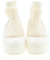 CHANEL（シャネル）ブーツ 白 サイズ:EU38(24.5cm位) レディース/2200652627039