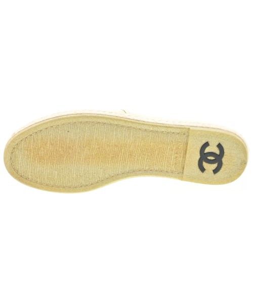 CHANEL（シャネル）エスパドリーユ ゴールド サイズ:25cm レディース/2200645297201