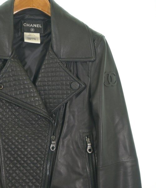 CHANEL（シャネル）ライダース 黒 サイズ:38(S位) レディース/2200653192055