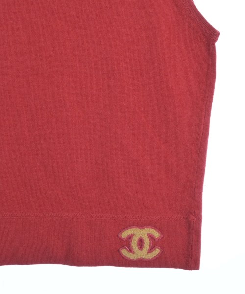 CHANEL（シャネル）ベスト 赤 サイズ:40(M位) レディース/2200654373019