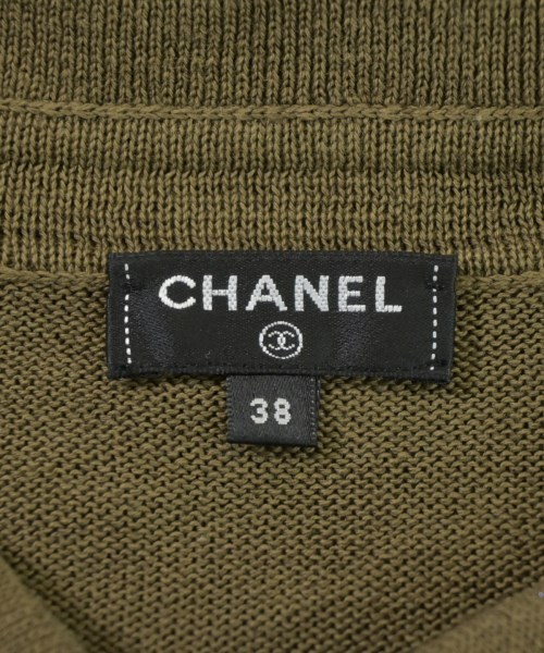 CHANEL（シャネル）ニット・セーター カーキ サイズ:38(S位) レディース/2200701670214