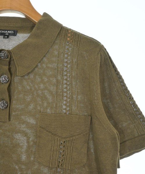 CHANEL（シャネル）ニット・セーター カーキ サイズ:38(S位) レディース/2200701670214