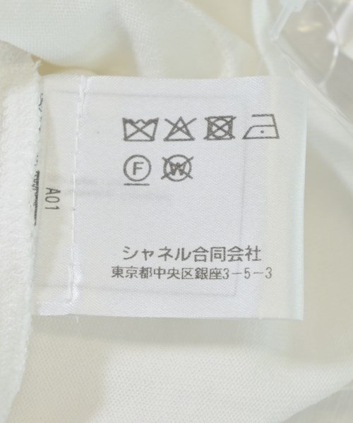 CHANEL（シャネル）Tシャツ・カットソー 白 サイズ:38/40(S位) レディース/2200701670221
