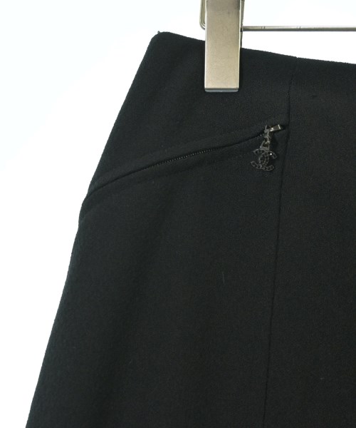 CHANEL（シャネル）ひざ丈スカート 黒 サイズ:38(S位) レディース/2200702425158