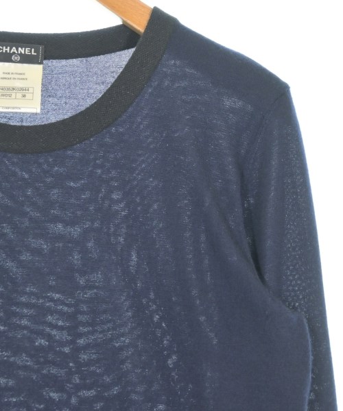 CHANEL（シャネル）ニット・セーター 紺 サイズ:38(S位) レディース/2200702031021