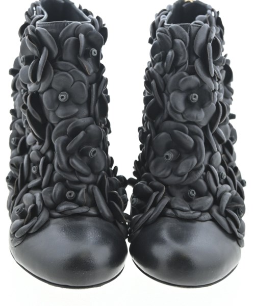 CHANEL（シャネル）ブーティ 黒 サイズ:EU39(25.5cm位) レディース/2200703804044