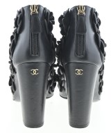CHANEL（シャネル）ブーティ 黒 サイズ:EU39(25.5cm位) レディース/2200703804044