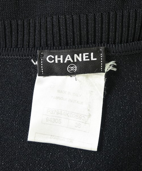 CHANEL（シャネル）ワンピース 黒 サイズ:36(XS位) レディース/2200700154142