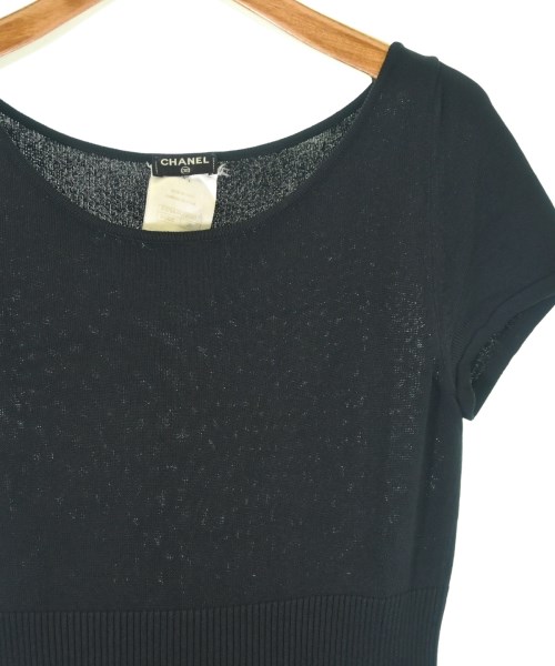 CHANEL（シャネル）ワンピース 黒 サイズ:36(XS位) レディース/2200700154142