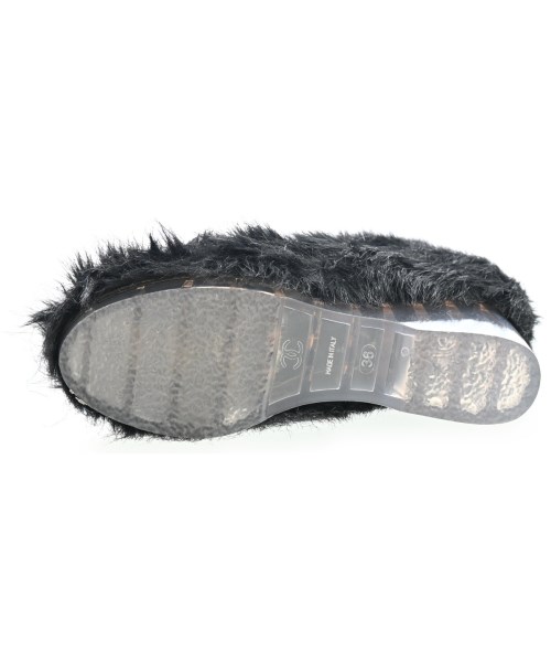 CHANEL（シャネル）ブーツ 黒 サイズ:EU36(22.5cm位) レディース/2200706611045