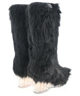 CHANEL（シャネル）ブーツ 黒 サイズ:EU36(22.5cm位) レディース/2200706611045