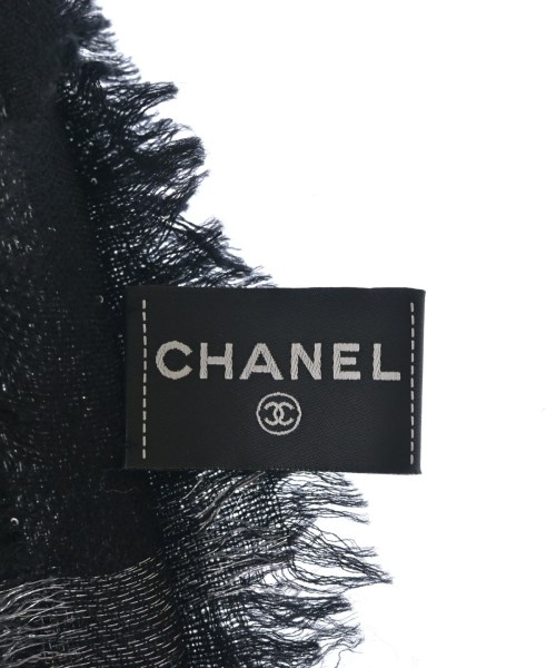 CHANEL（シャネル）ストール 黒 サイズ:- レディース/2200706339048