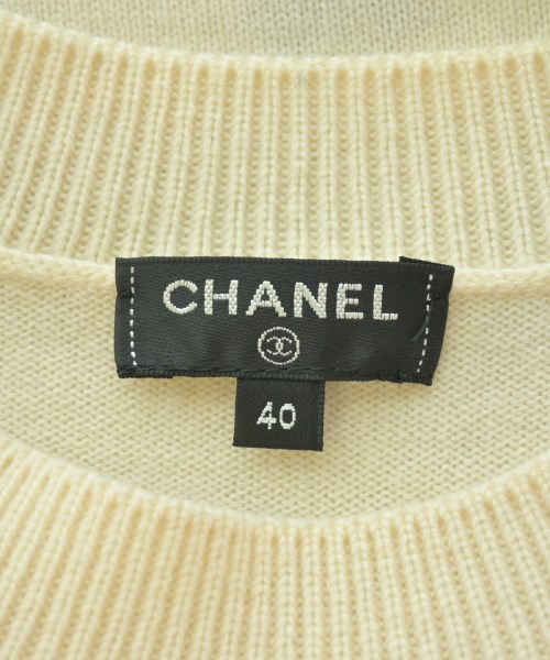 CHANEL（シャネル）ニット・セーター 白 サイズ:40(M位) レディース/2200707610023