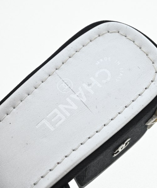 CHANEL（シャネル）サンダル 黒 サイズ:EU35 1/2(22cm位) レディース/2200703940018
