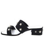 CHANEL（シャネル）サンダル 黒 サイズ:EU35 1/2(22cm位) レディース/2200703940018