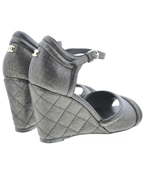 CHANEL（シャネル）サンダル 黒 サイズ:EU35(21.5cm位) レディース/2200703940032