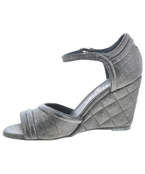CHANEL（シャネル）サンダル 黒 サイズ:EU35(21.5cm位) レディース/2200703940032