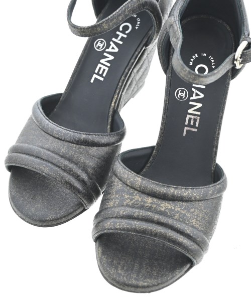 CHANEL（シャネル）サンダル 黒 サイズ:EU35(21.5cm位) レディース/2200703940032