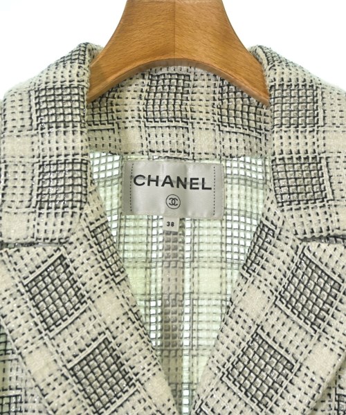 CHANEL（シャネル）ジャケット 白 サイズ:38(S位) レディース/2200708430019