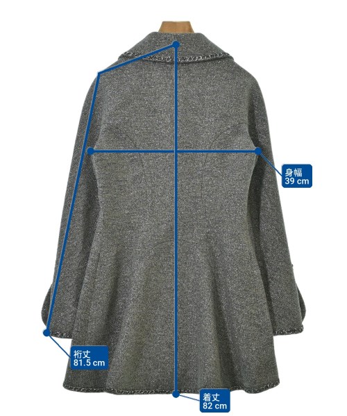 CHANEL（シャネル）ジャケット グレー サイズ:34(XS位) レディース/2200708430026