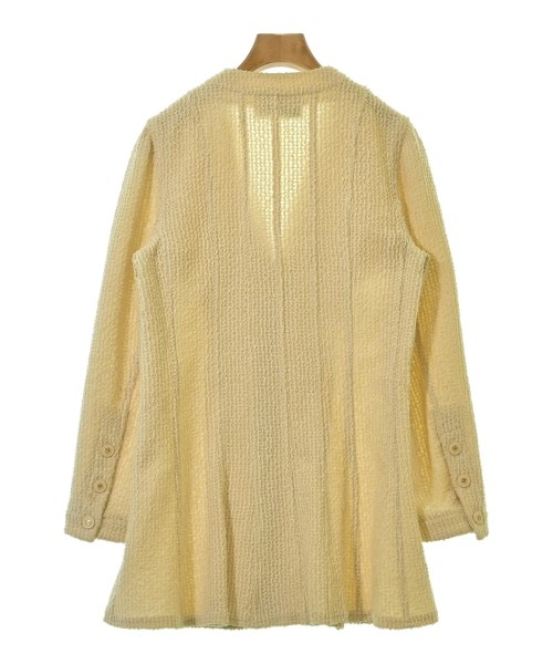CHANEL（シャネル）ノーカラージャケット 黄 サイズ:-(M位) レディース/2200708430095