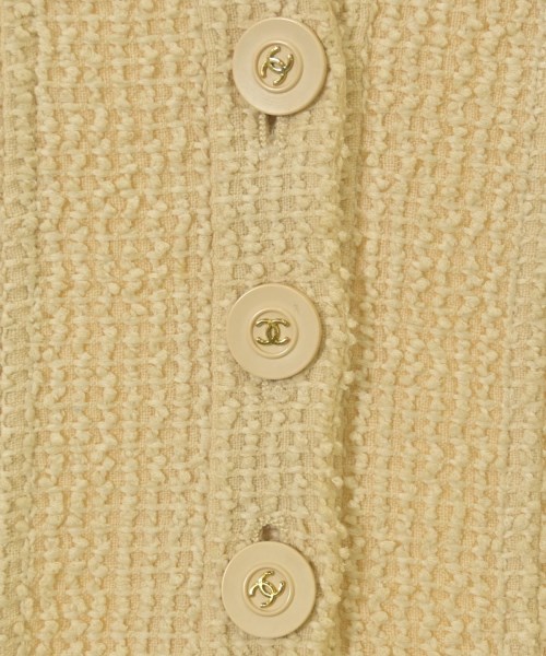 CHANEL（シャネル）ノーカラージャケット 黄 サイズ:-(M位) レディース/2200708430095