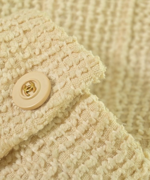 CHANEL（シャネル）ノーカラージャケット 黄 サイズ:-(M位) レディース/2200708430095