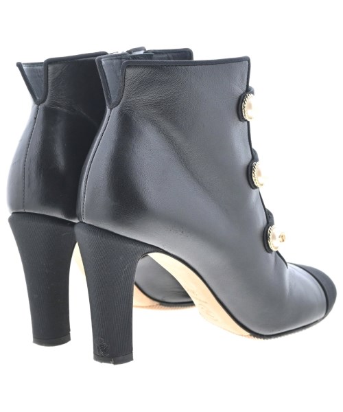 CHANEL（シャネル）ブーツ 黒 サイズ:EU34 1/2(21cm位) レディース/2200706522075