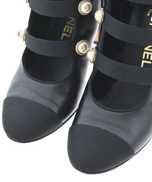 CHANEL（シャネル）ブーツ 黒 サイズ:EU34 1/2(21cm位) レディース/2200706522075