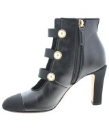 CHANEL（シャネル）ブーツ 黒 サイズ:EU34 1/2(21cm位) レディース/2200706522075