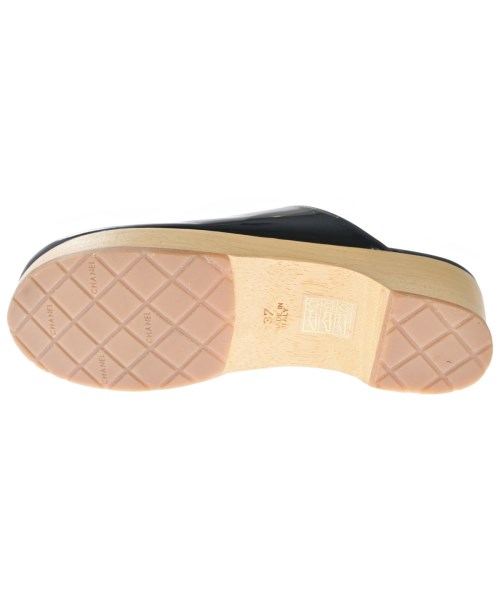 CHANEL（シャネル）サンダル 黒 サイズ:EU37(23.5cm位) レディース/2200707483429