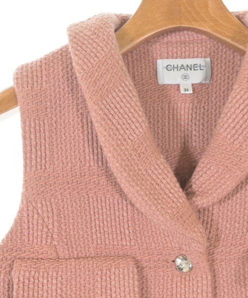 CHANEL（シャネル）ベスト ピンク サイズ:36(XS位) レディース/2200710128027