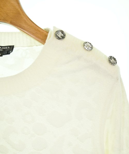 CHANEL（シャネル）ニット・セーター 白 サイズ:34(XXS位) レディース/2200700659050