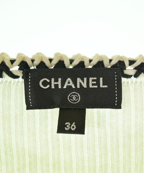 CHANEL（シャネル）ニット・セーター 白 サイズ:36(XS位) レディース/2200700659081