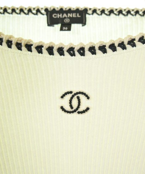 CHANEL（シャネル）ニット・セーター 白 サイズ:36(XS位) レディース/2200700659081