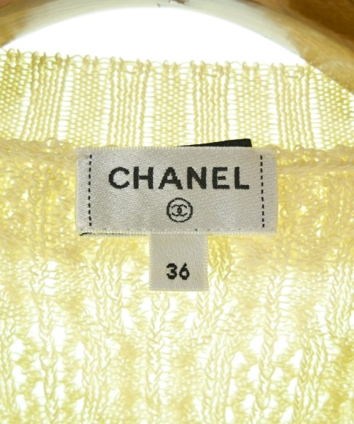 CHANEL（シャネル）カーディガン 黄 サイズ:36(XS位) レディース/2200700659098
