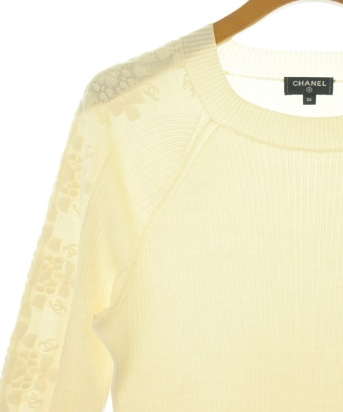 CHANEL（シャネル）ニット・セーター 白 サイズ:36(XS位) レディース/2200700659128