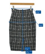 CHANEL（シャネル）ひざ丈スカート 黒 サイズ:34(XXS位) レディース/2200656165179