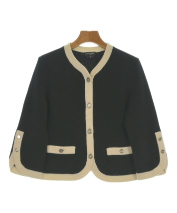CHANEL（シャネル）カーディガン 黒 サイズ:36(XS位) レディース
