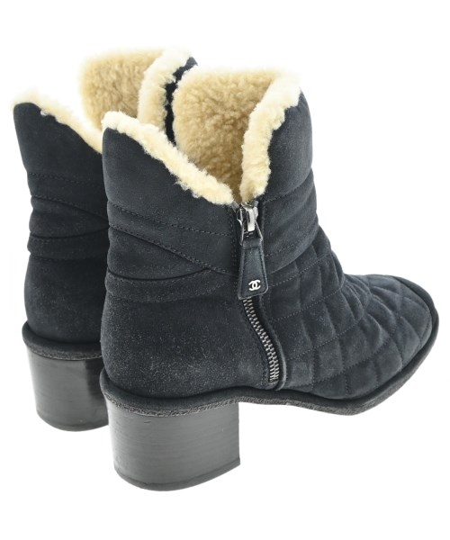 CHANEL（シャネル）ブーツ 黒 サイズ:EU38(24.5cm位) レディース/2200662963011