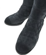 CHANEL（シャネル）ブーツ 黒 サイズ:EU38(24.5cm位) レディース/2200662963011